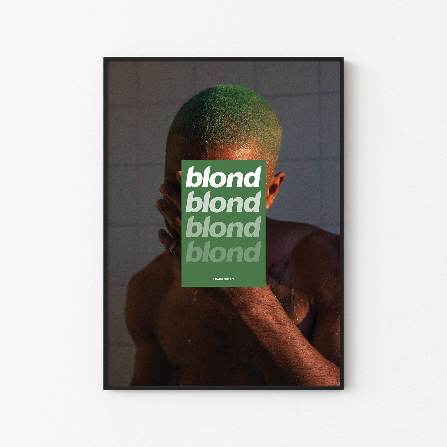 Frank Ocean Blonde Poster