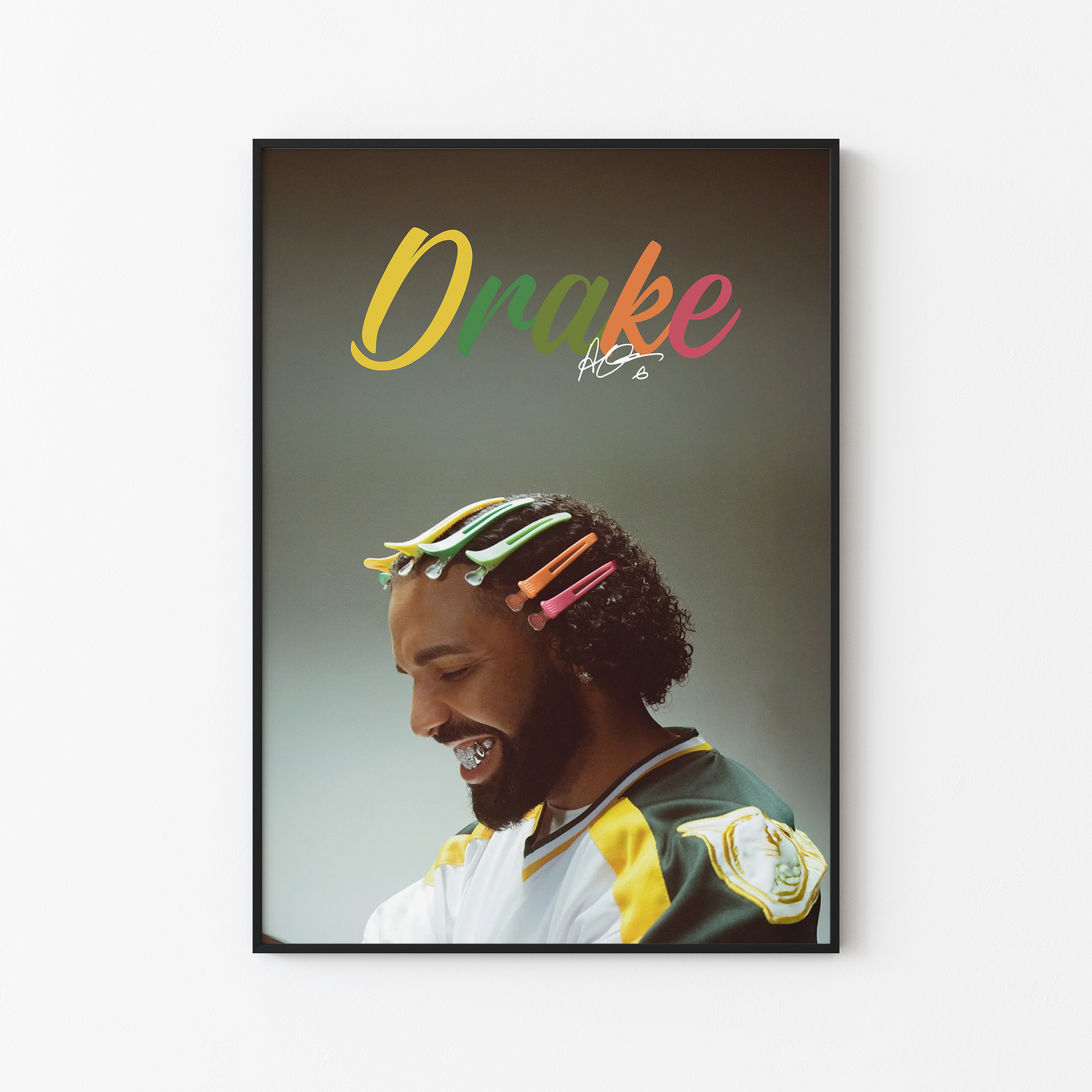 Drake Signed Poster