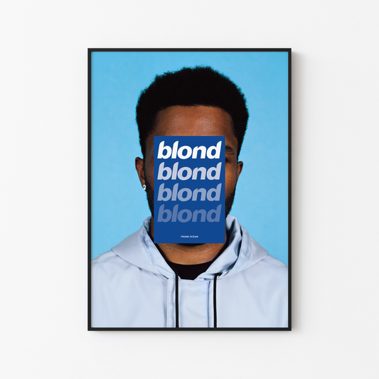 Frank Ocean Blonde Poster