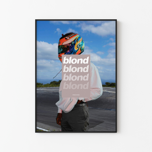 Frank Ocean Blonde Poster