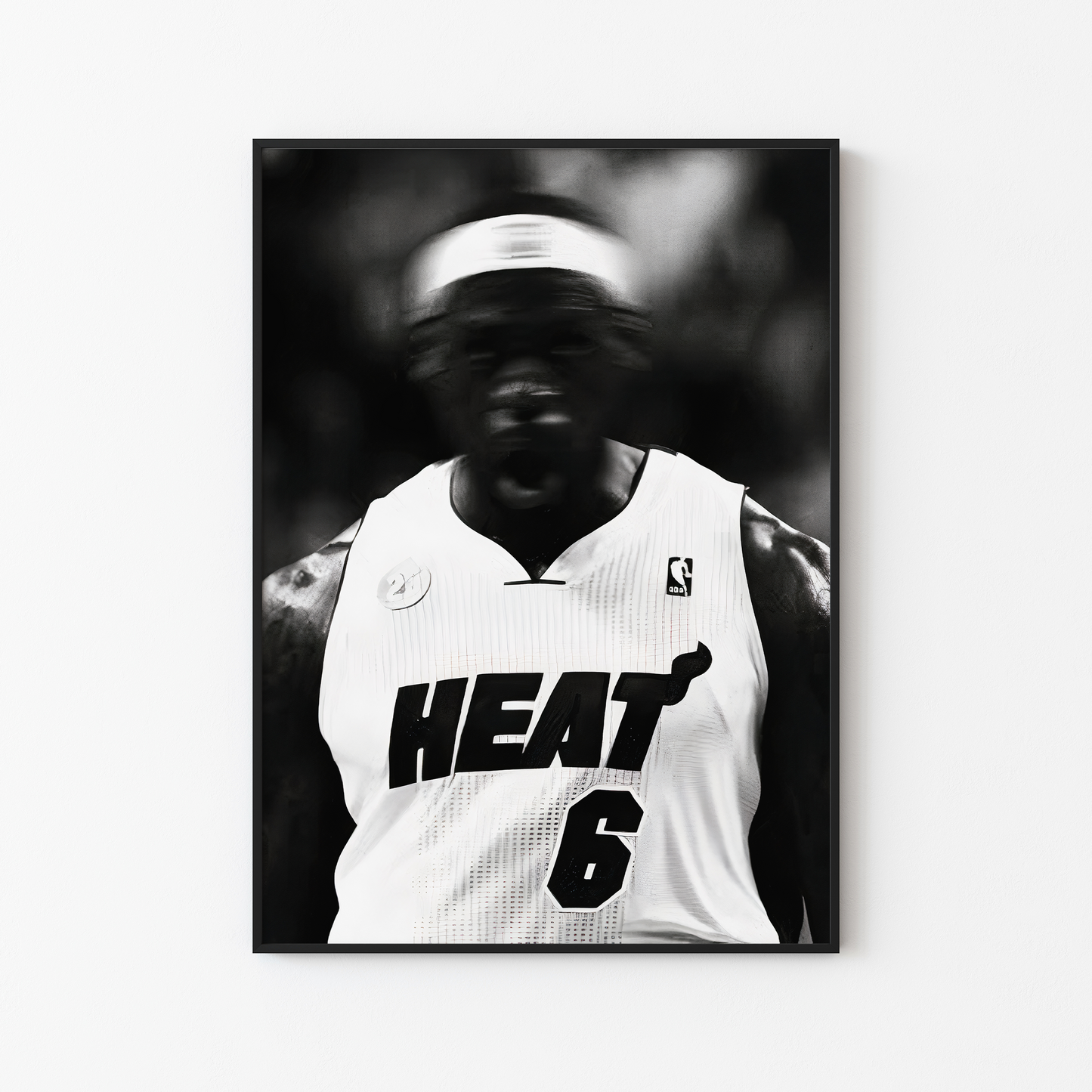 LeBron James Miami Heat Poster