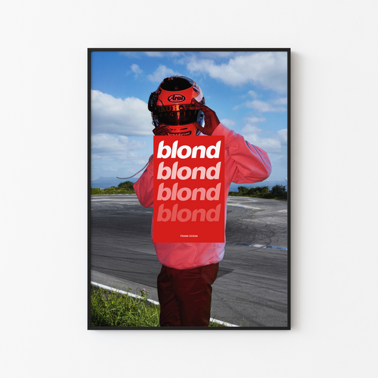 Frank Ocean Blonde Poster