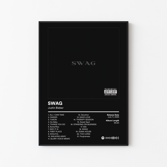 Justin Bieber Album Posters