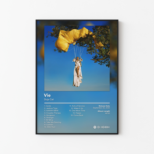Doja Cat Vie Album Poster