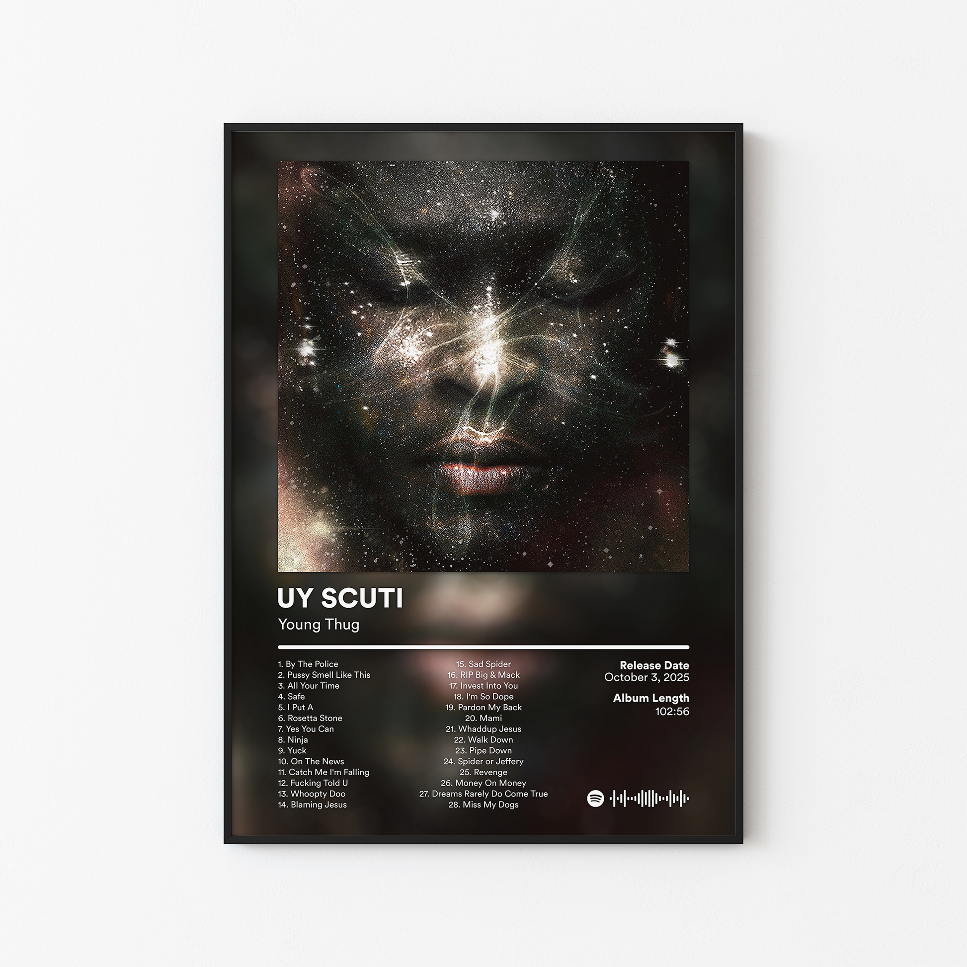 Young Thug UY SCUTI Album Poster