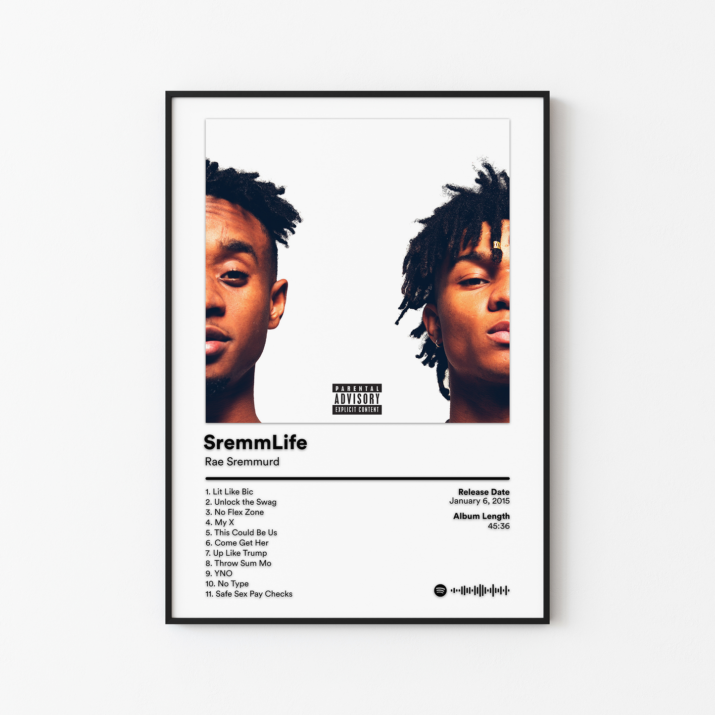 Rae Sremmurd SremmLife Album Poster