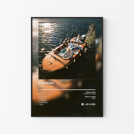 Sainte Vacation Album Poster