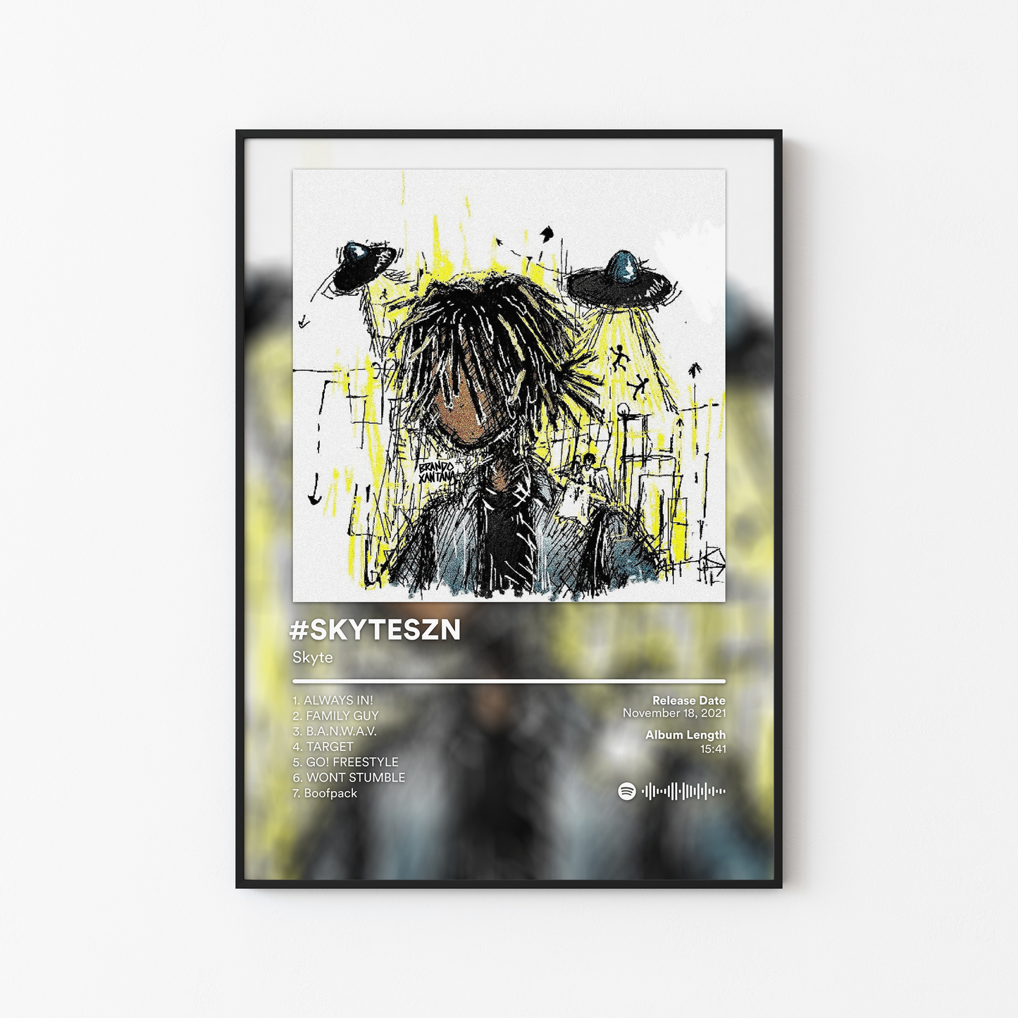 Skyte SKYTESZN Album Poster