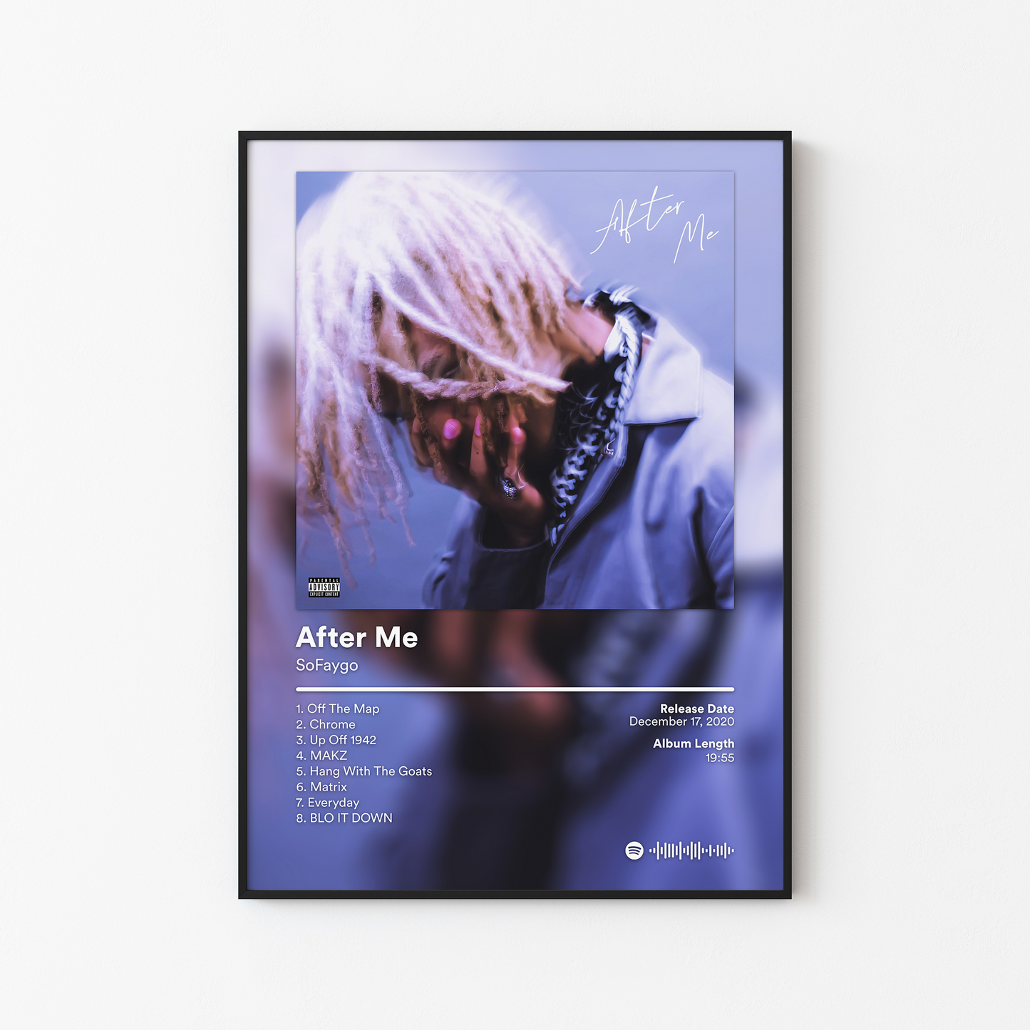 SoFaygo After Me Album Poster