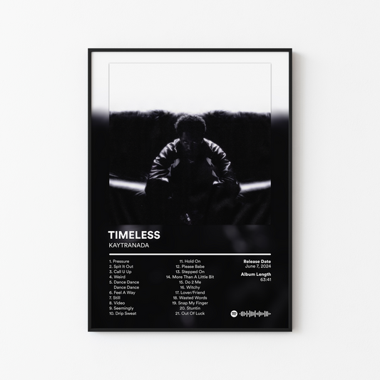 KAYTRANADA TIMELESS Album Poster