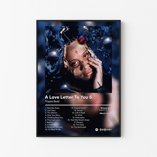 Trippie Redd A Love Letter You 5 Poster