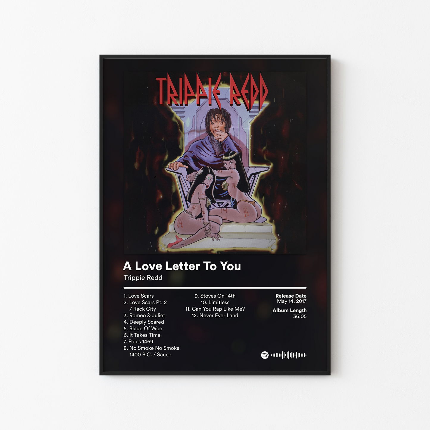Trippie Redd A Love Letter To You Poster