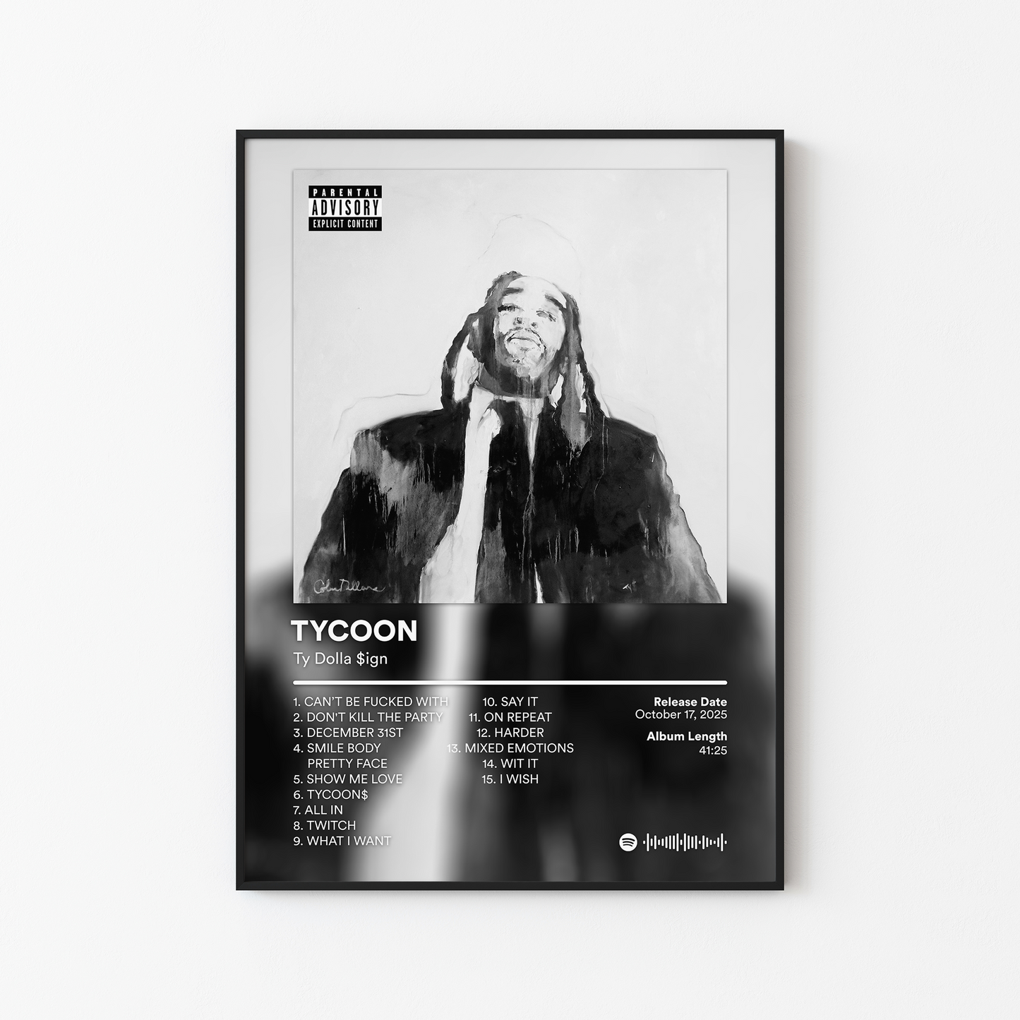 Ty Dolla Sign TYCOON Album Poster