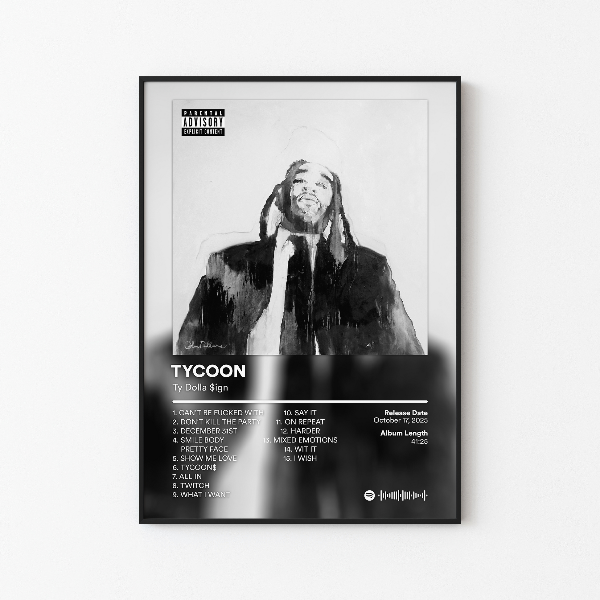 Ty Dolla Sign TYCOON Album Poster