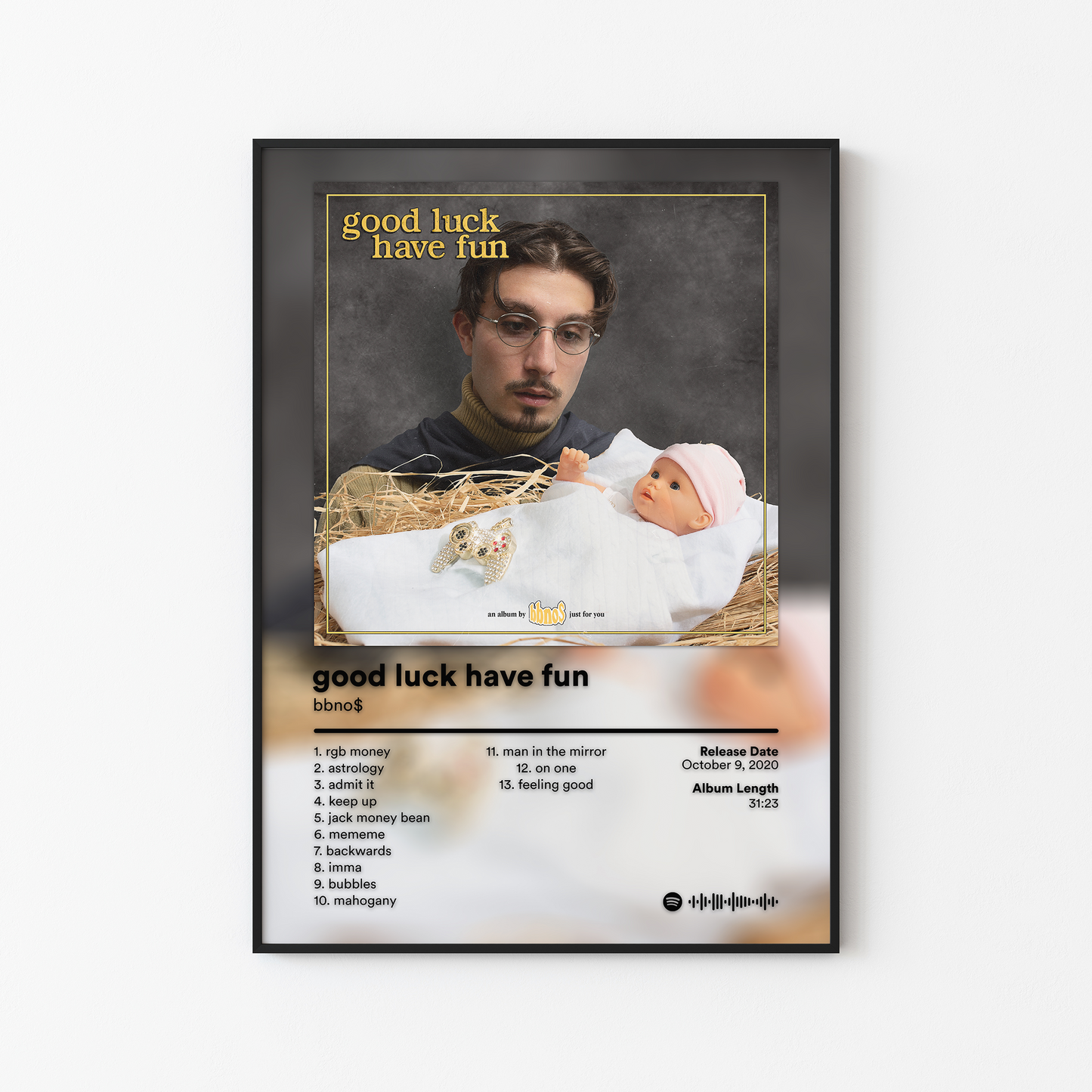 bbno$ good luck have fun Album Poster