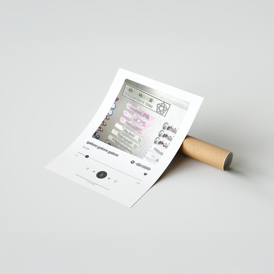 bunii galore galore galore Poster