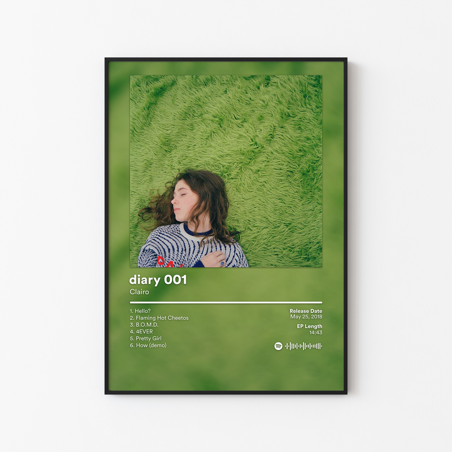 Clairo diary 001 Poster