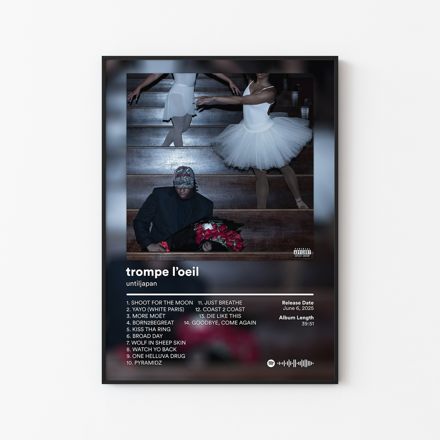 untiljapan trompe loeil Album Poster