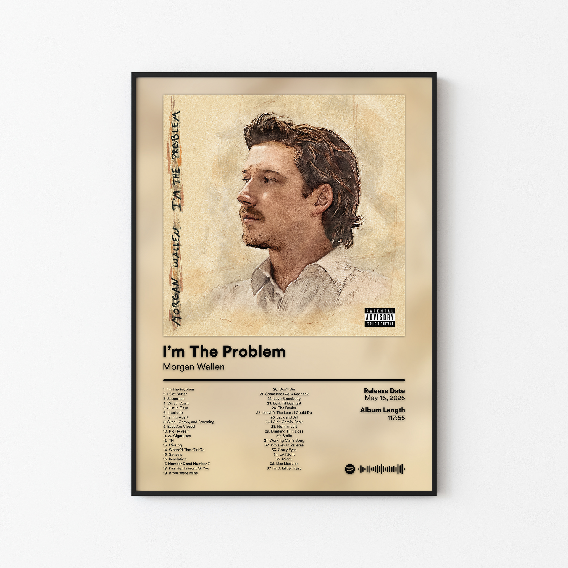 Morgan Wallen Album Posters – Radial Posters