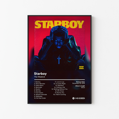 The Weeknd Album Posters