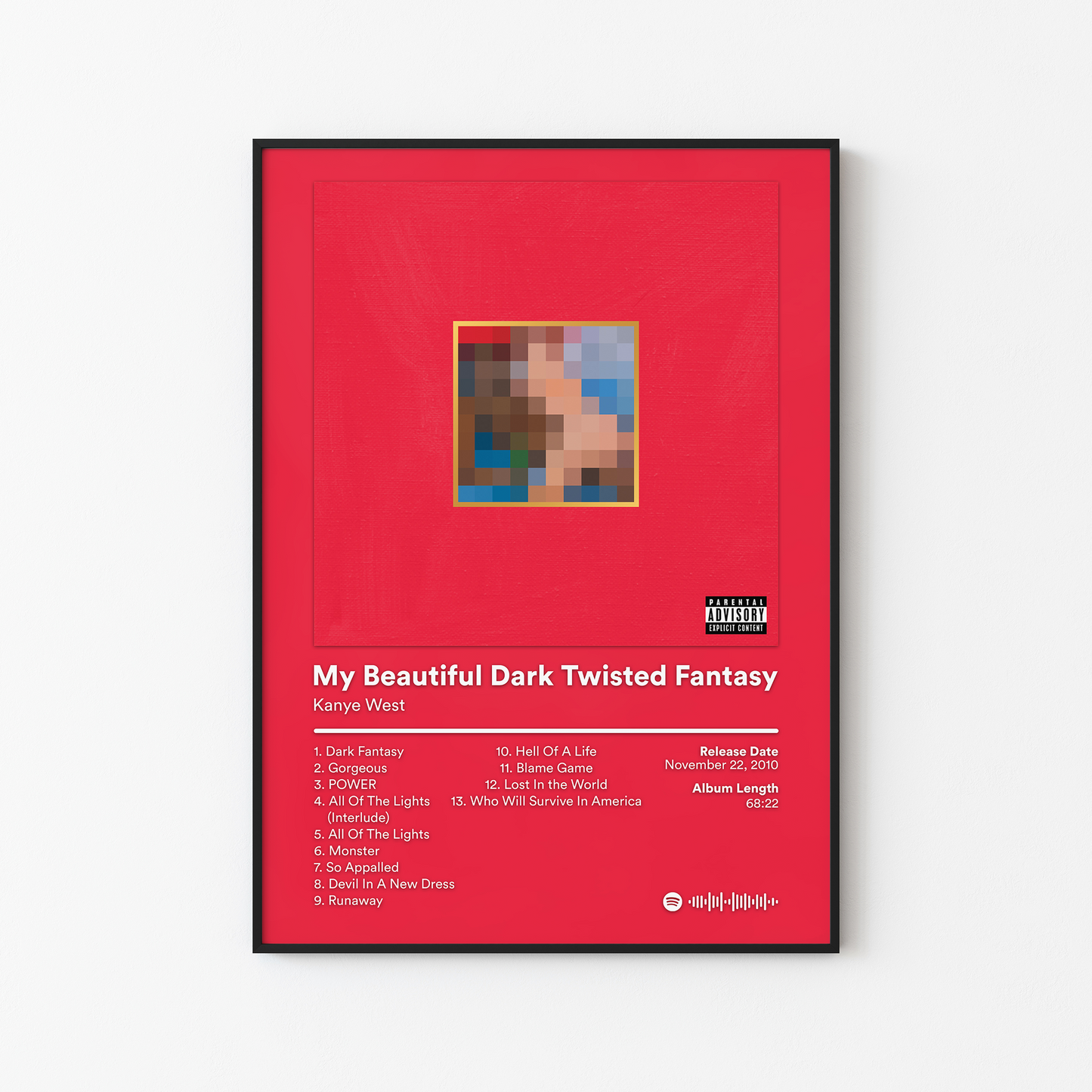 Kanye West Album Posters