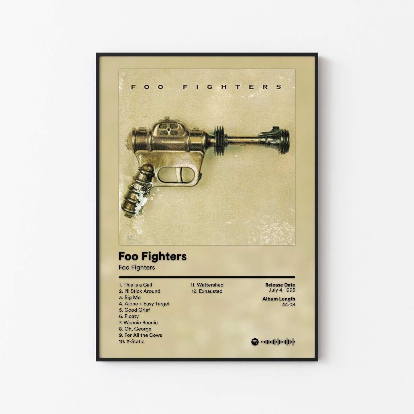 Foo Fighters Album Posters