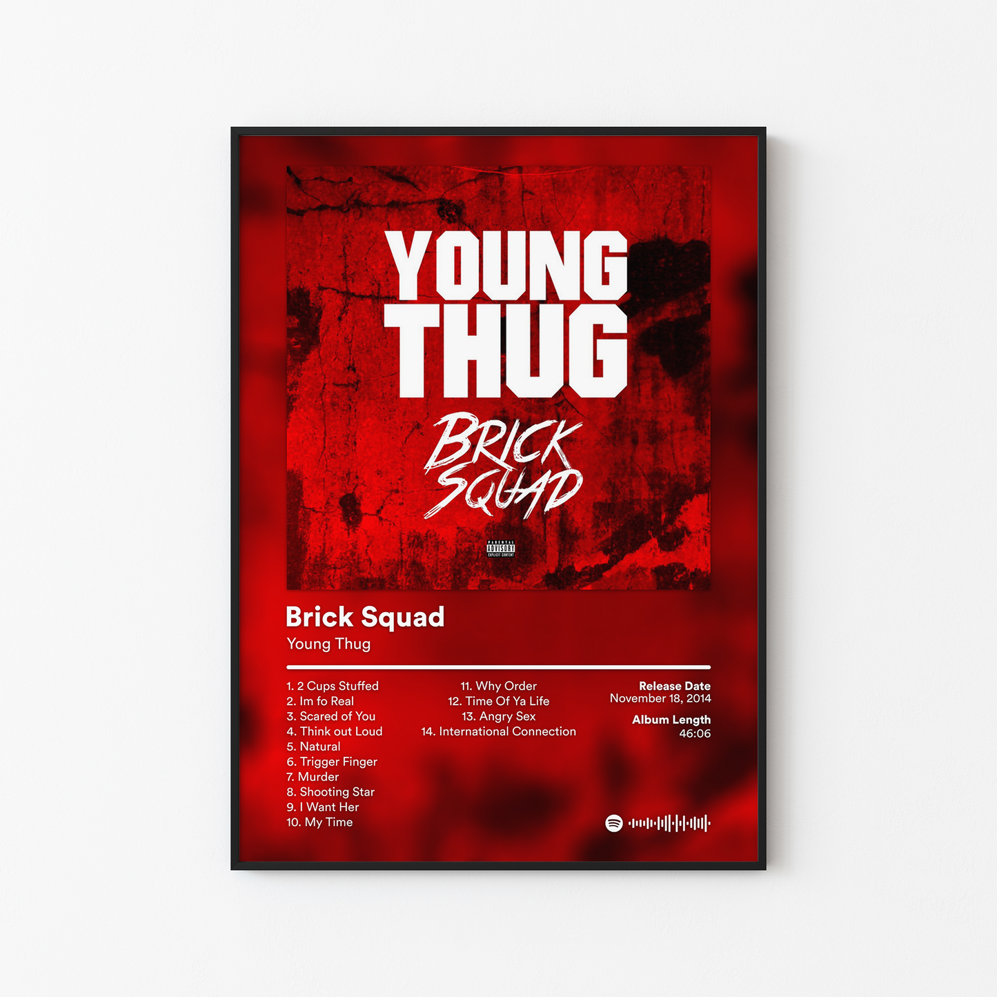 Young Thug Brick Squad Album Poster