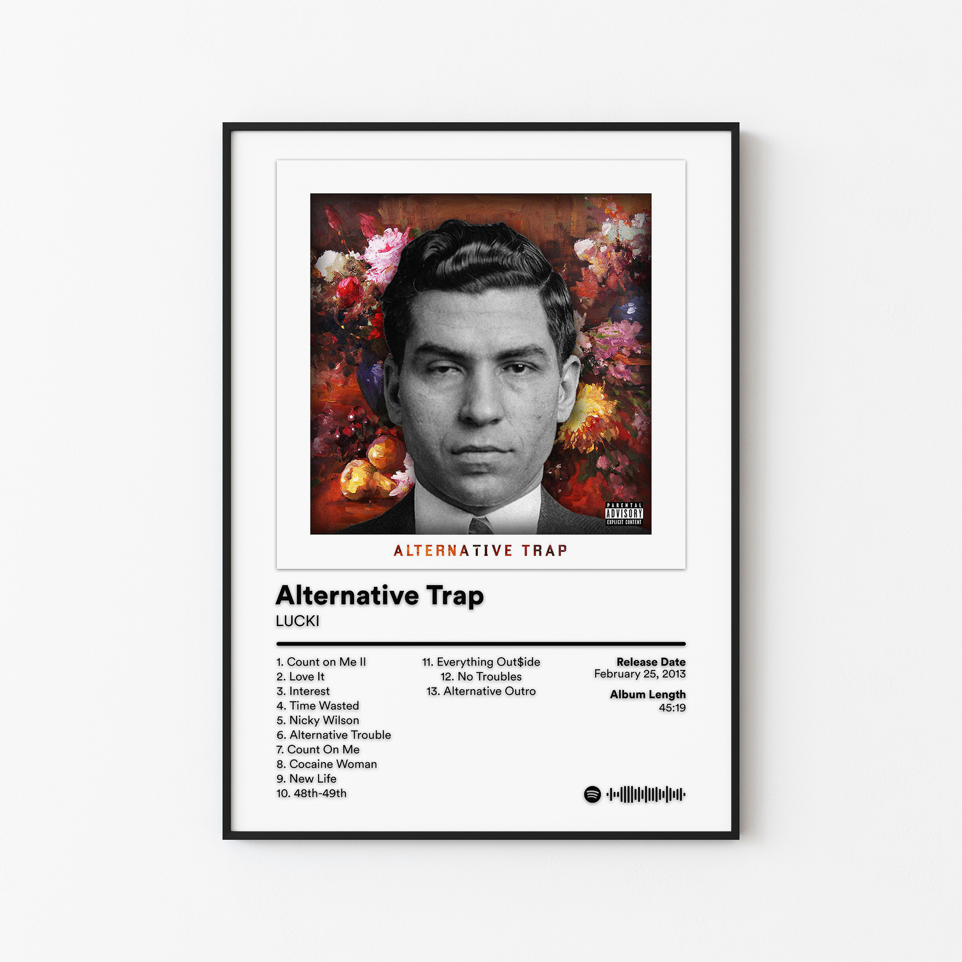 LUCKI Alternative Trap Album Poster