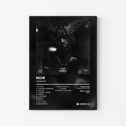 1300SAINT NOIR Album Poster