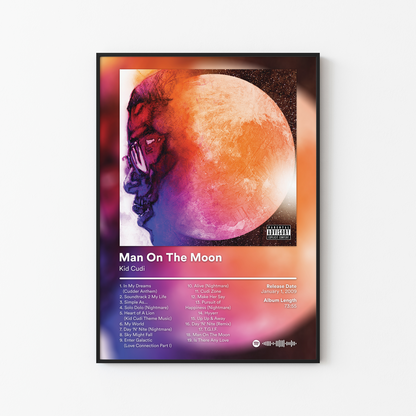 Kid Cudi Album Posters