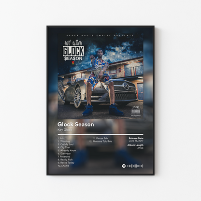 Key Glock Album Posters