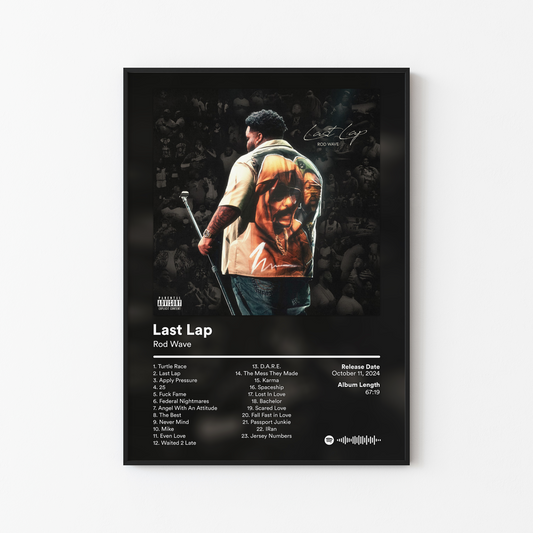 Rod Wave Album Posters