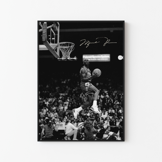 Michael Jordan Signed Poster