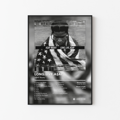 A$AP Rocky Album Posters