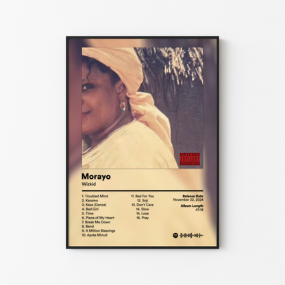 Wizkid Album Posters