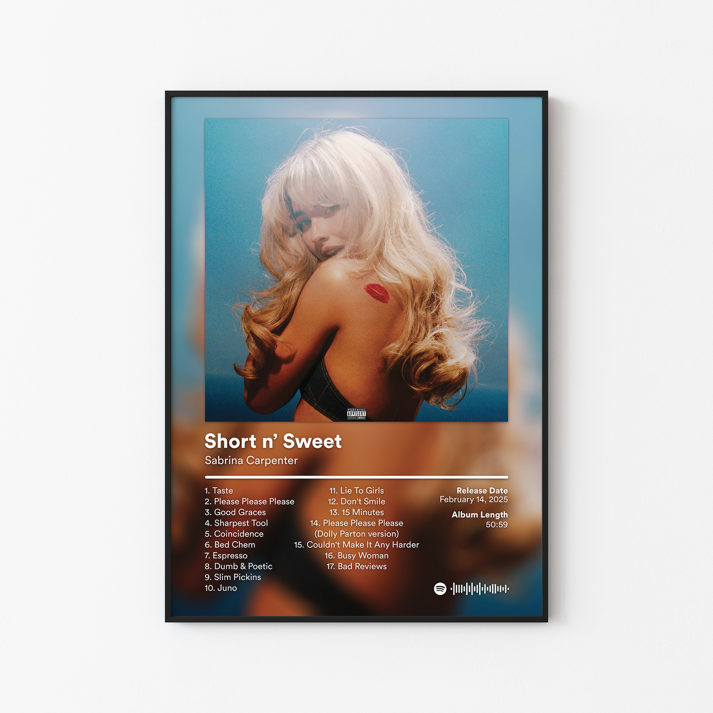 Sabrina Carpenter Album Posters