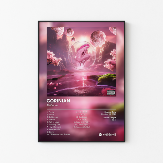 TiaCorine CORINIAN Album Posters