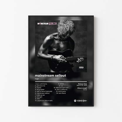 mgk mainstream sellout Album Poster