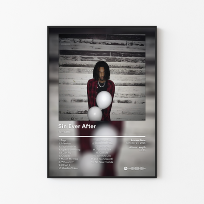 1oneam Sin Ever After Album Poster