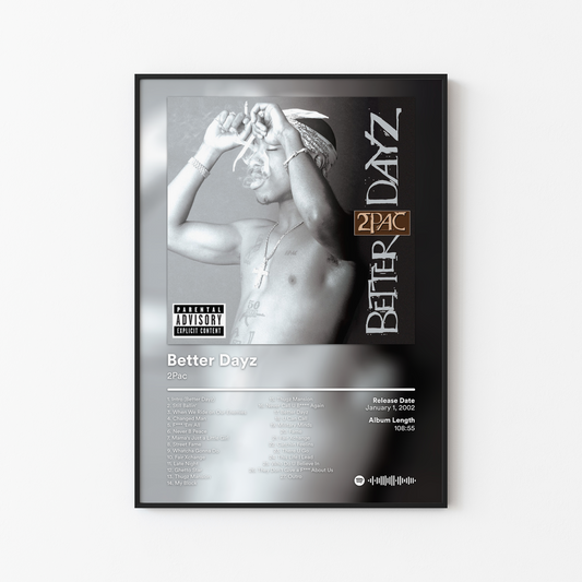 2Pac Album Posters