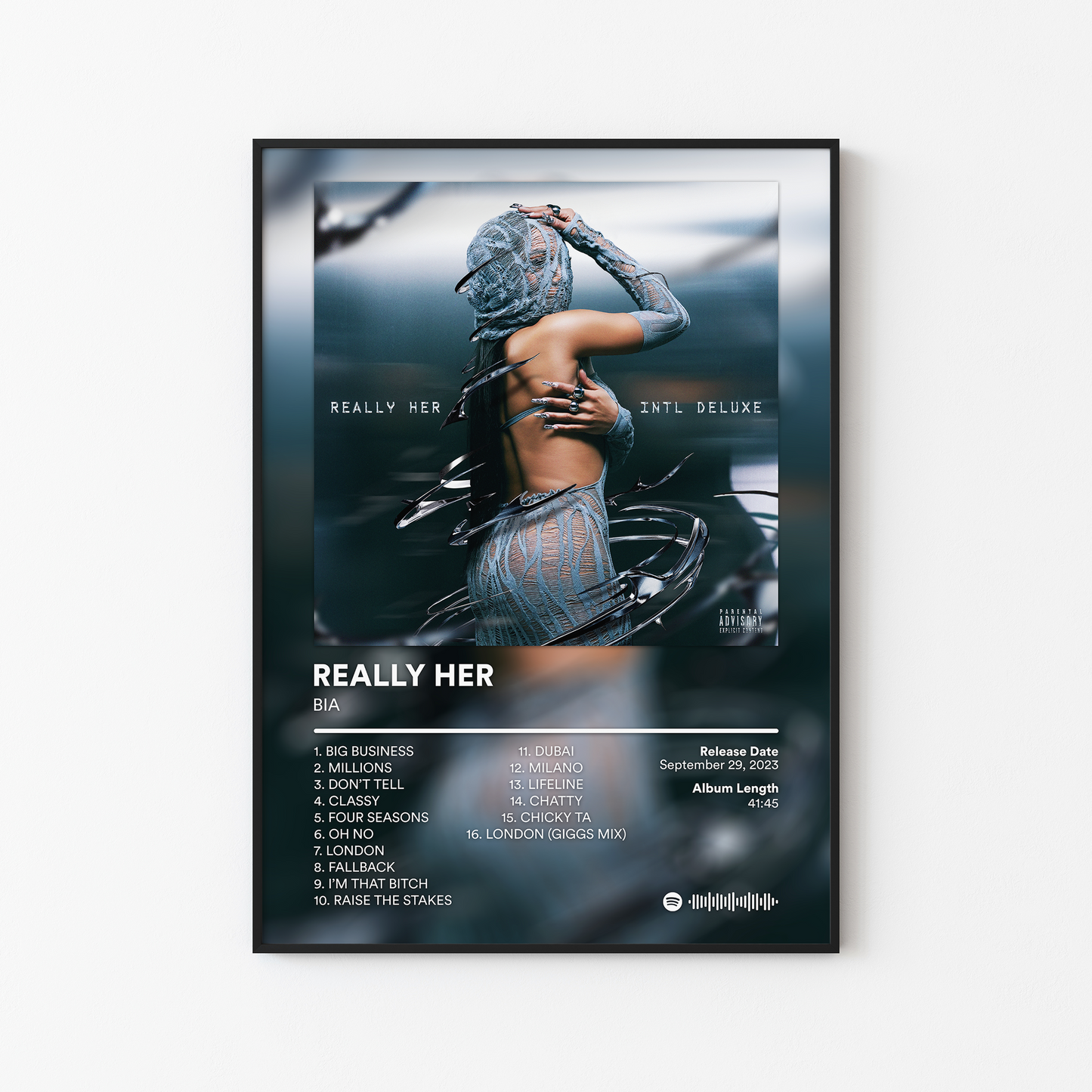 BIA REALLY HER DELUXE Album Poster