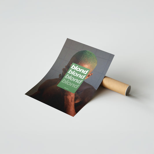 Frank Ocean Blonde Poster