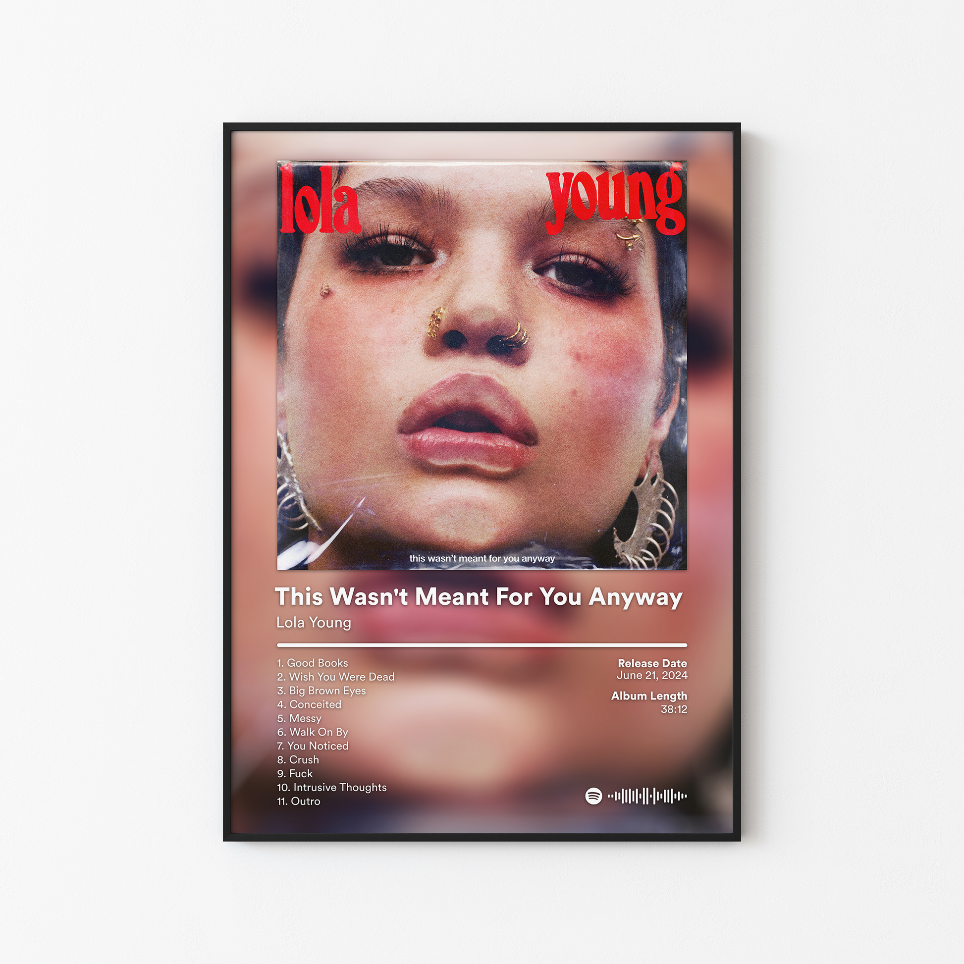 Lola Young This Wasnt Meant For You Anyway Album Poster