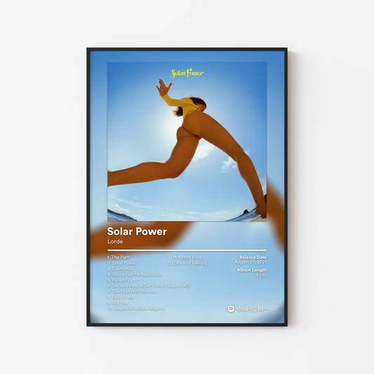 Lorde Album Posters