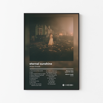 Ariana Grande Album Posters