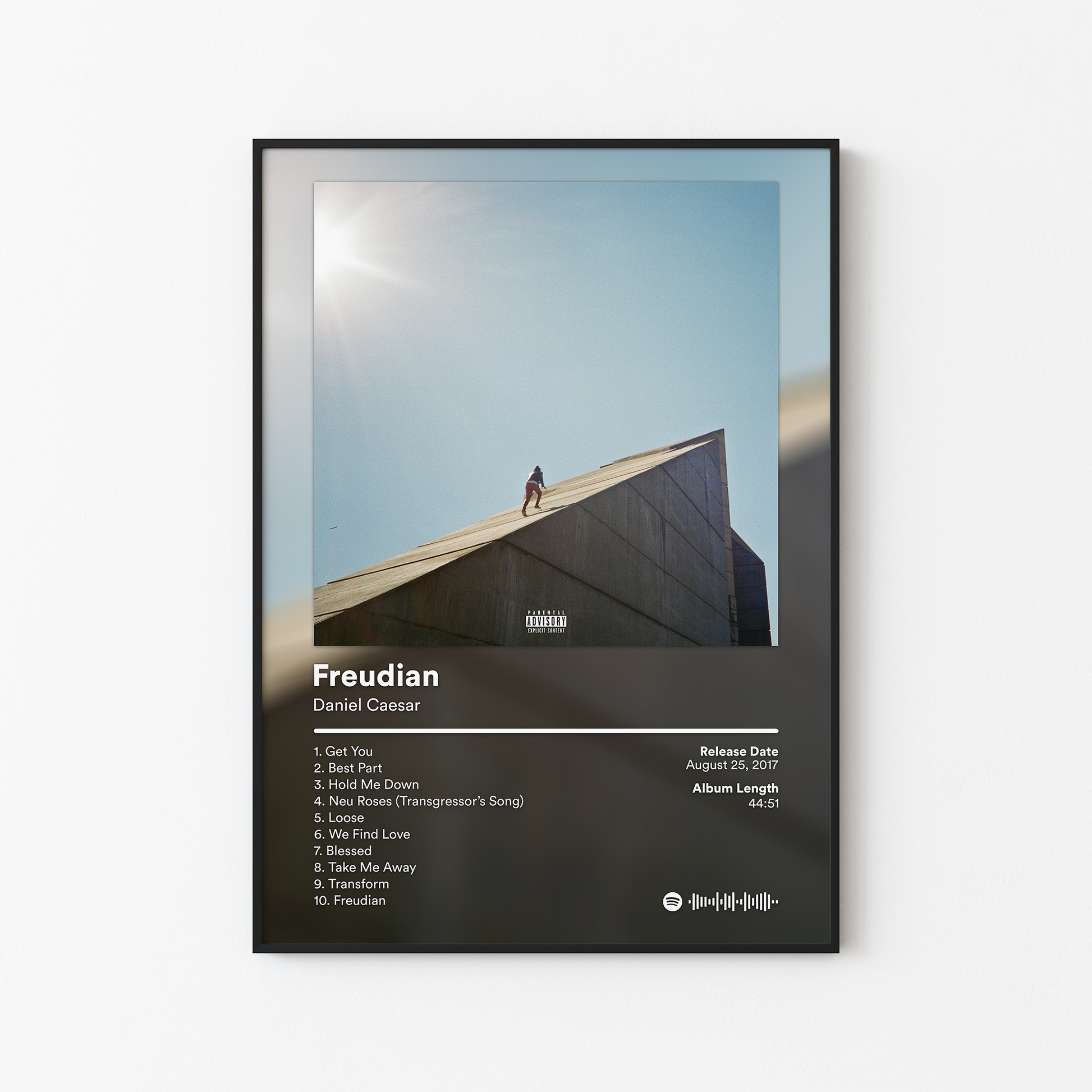 Daniel Caesar Freudian Album Poster