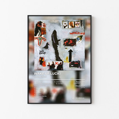 LUCKI WAKE UP LUCKI Album Poster