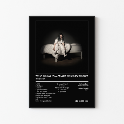 Billie Eilish Album Posters