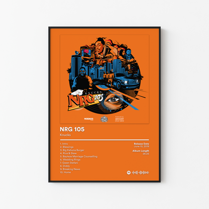 Knucks NRG 105 Album Poster
