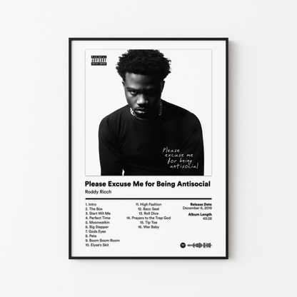 Roddy Ricch Album Posters